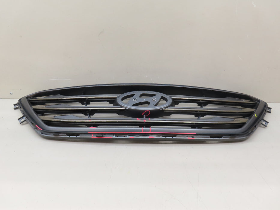 2015-2017 HYUNDAI SONATA FRONT UPPER RADIATOR GRILLE W/ EMBLEM OEM 86351-C2300