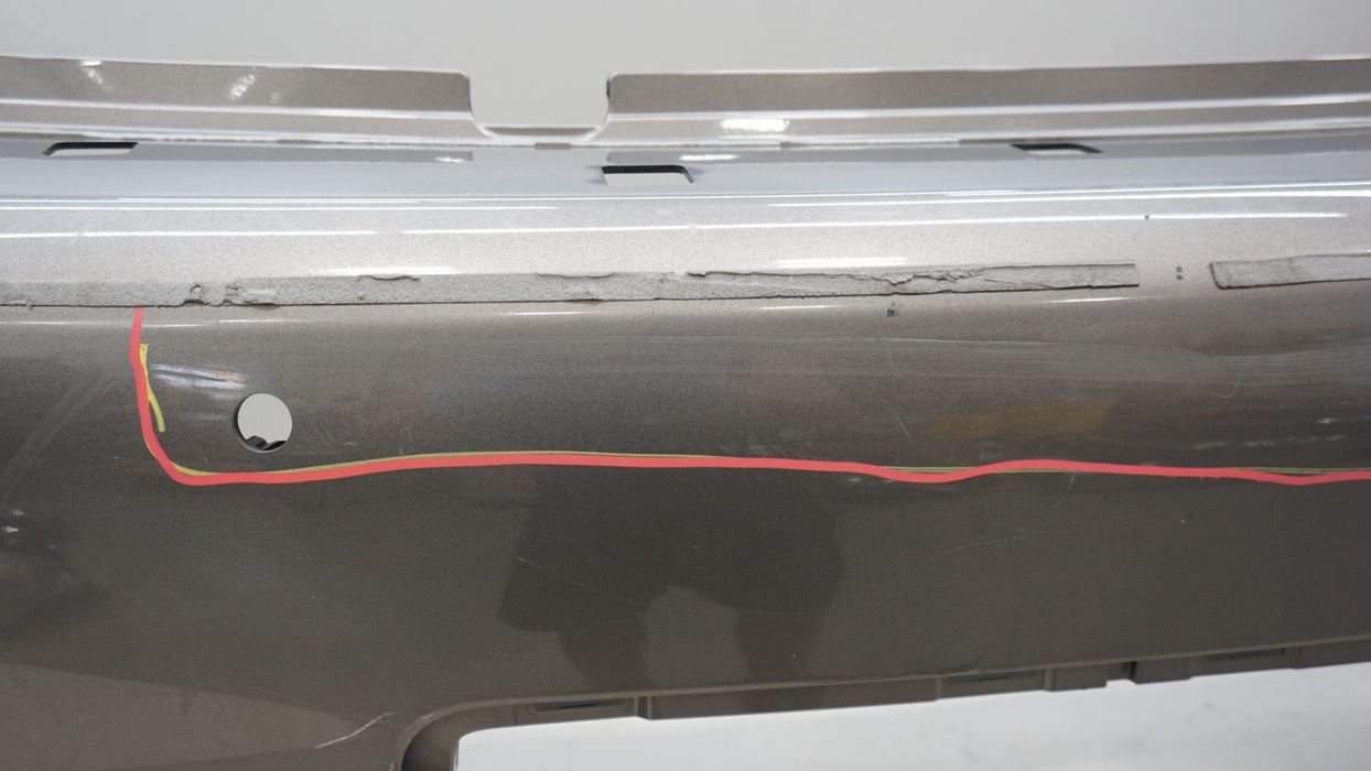 2011-2013 INFINITI QX56 REAR BUMPER COVER PANEL W/ SENSOR HOLE OEM 85022-1LA0H