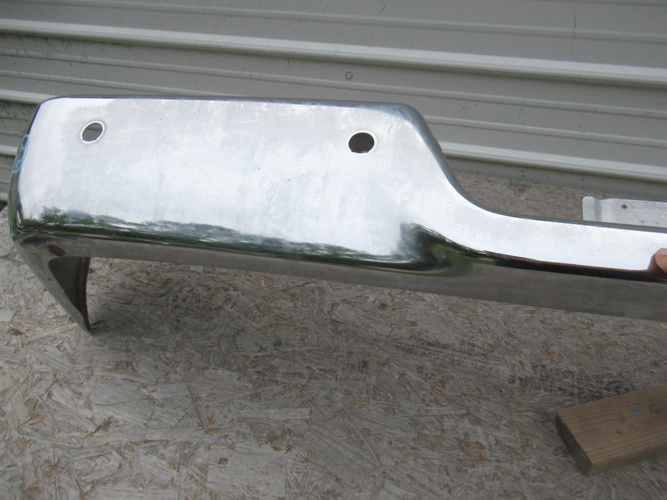 2013-2018 DODGE RAM 2500 3500 REAR BUMPER  PANEL CHROME  CAP AFTERMARKET