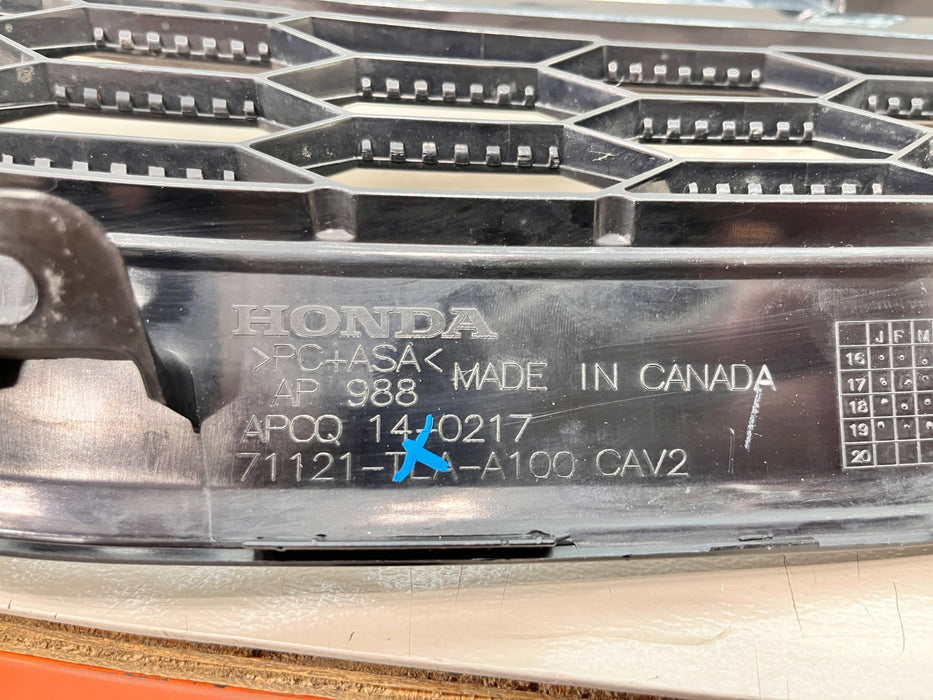 2017-2019 HONDA CR-V UPPER FRONT GRILLE GRILL 71121-TLA-A100 CAV2 OEM