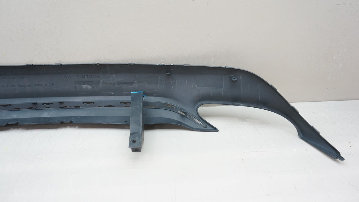 2017-2019 MERCEDES-BENZ CLA250 REAR LOWER BUMPER VALANCE PANEL OEM A1178853300