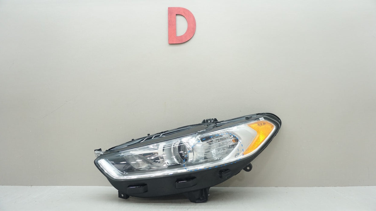 2013-2016 FORD FUSION FRONT LEFT SIDE HALOGEN HEADLIGHT OEM DS73-13W030-CD