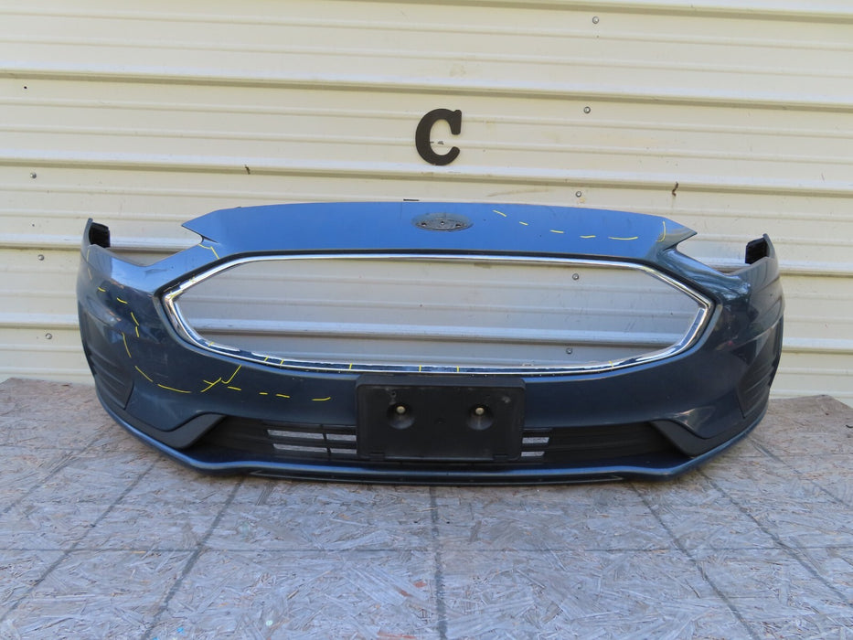 2019-2020 FORD FUSION FRONT BUMPER COVER W/ LOWER GRILLE GRILL OEM KS73-17757-A