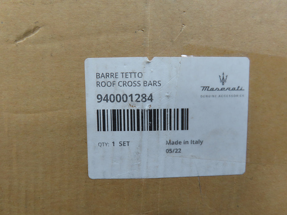 MASERATI GRECALE ROOF RACK BARS OEM 940001284