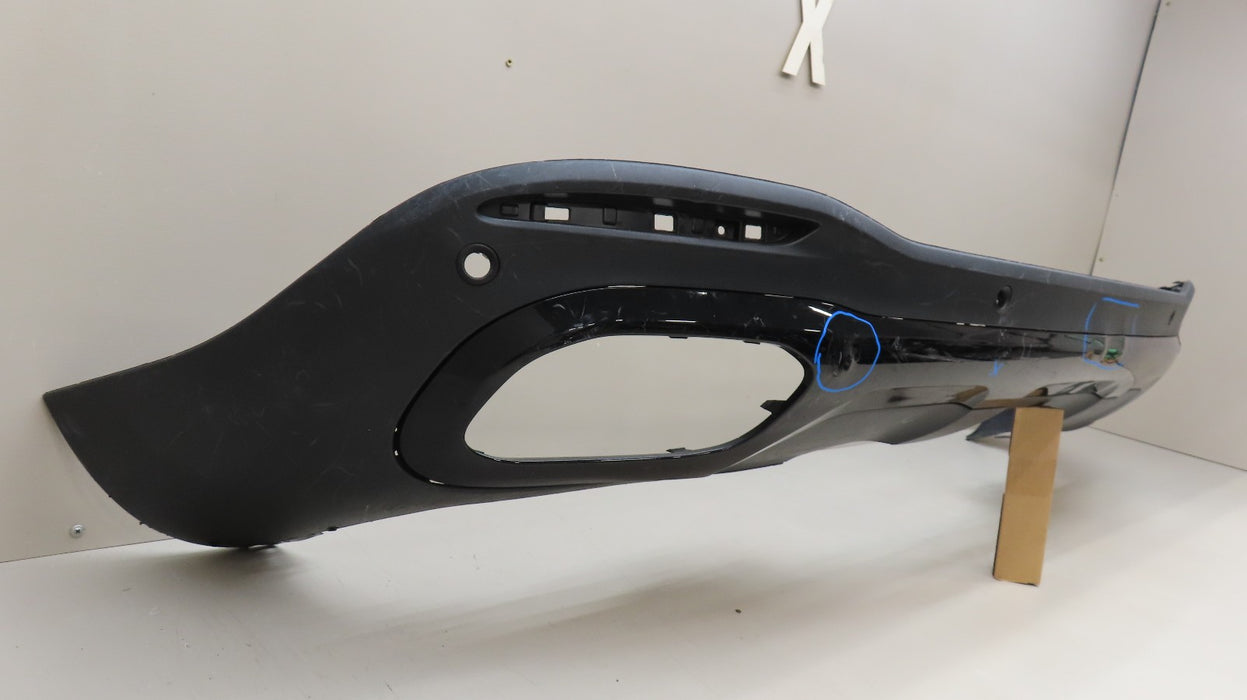 2020-2022 MERCEDES-BENZ GLS REAR LOWER BUMPER COVER VALANCE OEM