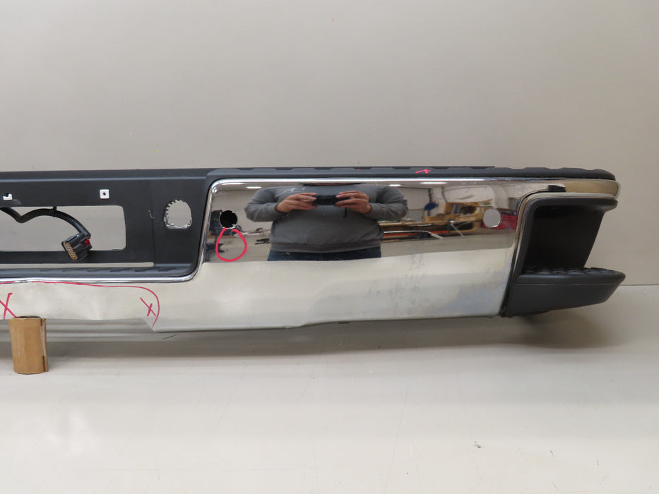 2014-2019 GMC CHEVROLET SILVERADO/SIERRA 1500 REAR BUMPER METAL OEM