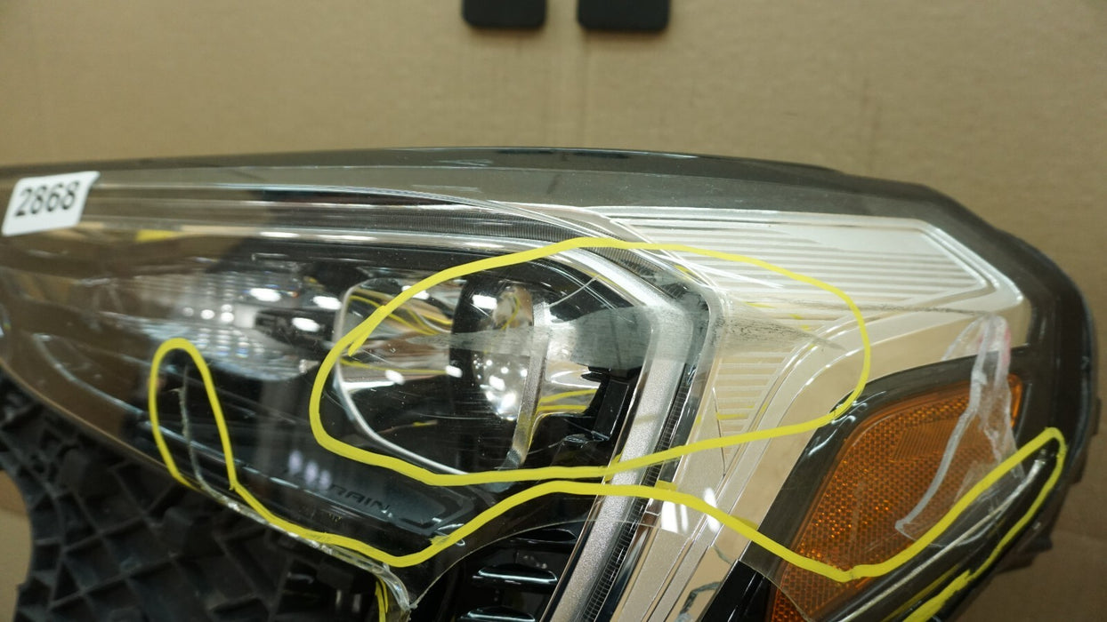 2018-2021 GMC TERRAIN XENON HID LEFT DRIVER SIDE HEADLIGHT LED OEM 84355670