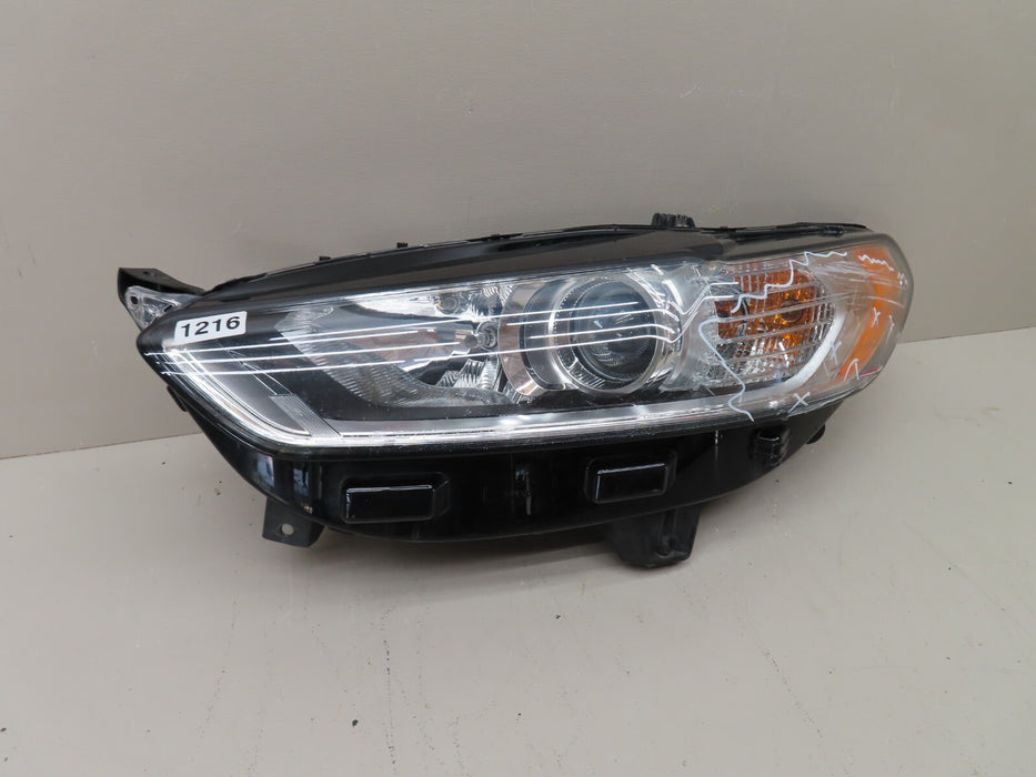 2014 - 2016 FORD FUSION FRONT LEFT DRIVER SIDE HEADLIGHT LAMP HALOGEN OEM