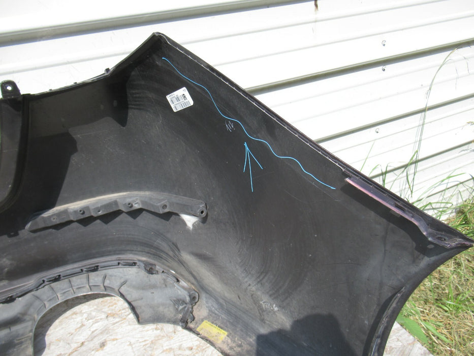 2014-2015 KIA OPTIMA REAR BUMPER COVER PANEL BLACK PLASTIC 86612-4C500 OEM