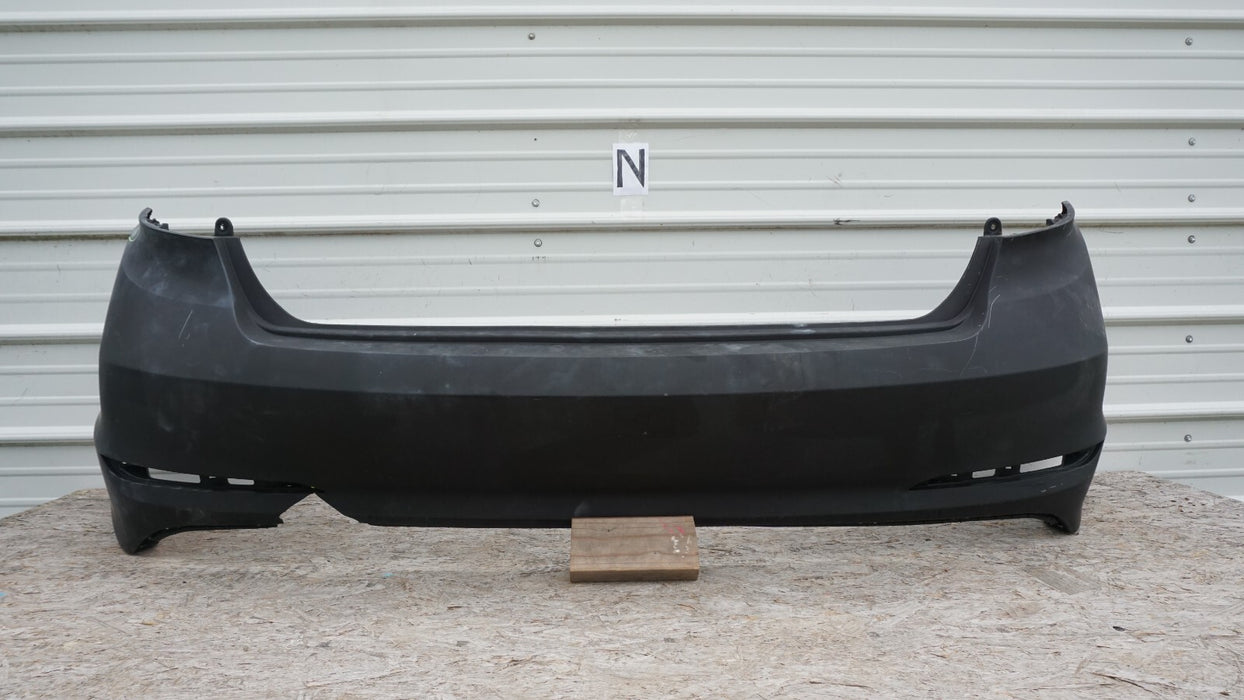 2015-2017 HYUNDAI SONATA REAR BUMPER PLASTIC COVER PANEL FACTORY OEM 15 16 17