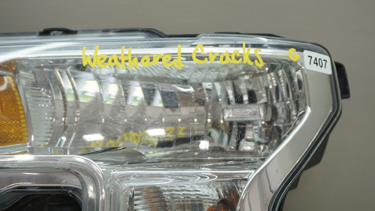 2015-2017 FORD F-150 FRONT LEFT DRIVER SIDE HEADLIGHT LAMP HALOGEN OEM