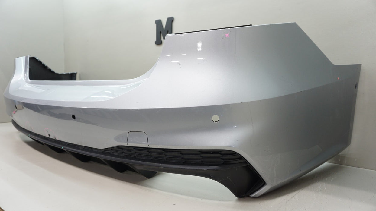 2019-2023 AUDI A7 SPORTBACK S-LINE REAR BUMPER COVER PANEL 4K8807385 OEM