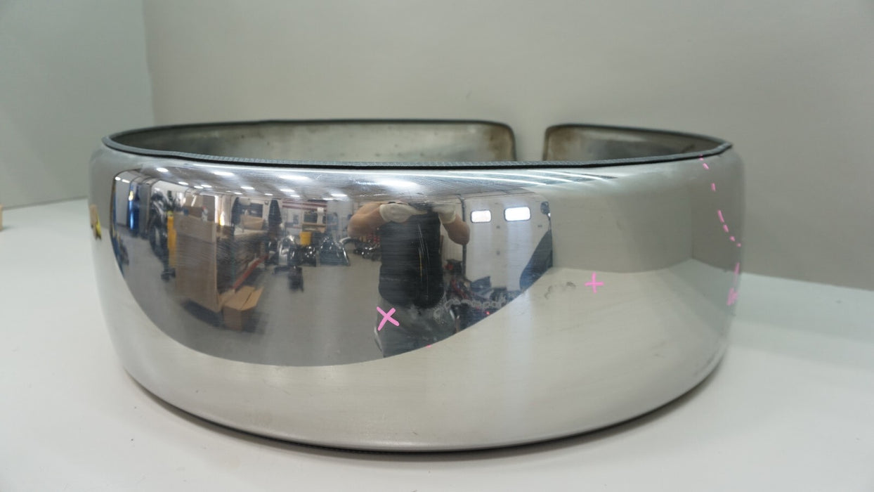 2014-2018 MERCEDES-BENZ G-WAGON REAR CHROME SPARE WHEEL COVER OEM