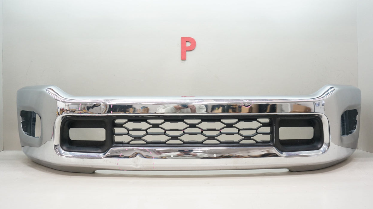 2019-2024 DODGE RAM 2500 3500 FRONT METAL CHROME BUMPER COVER OEM