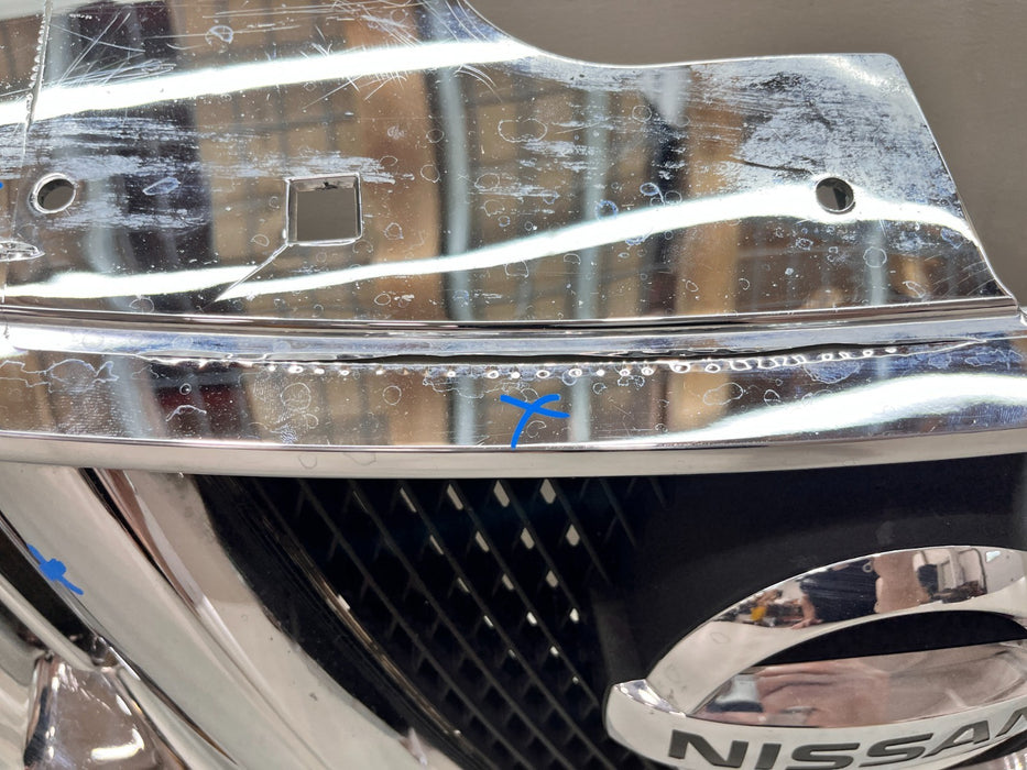 2009-2010 NISSAN MURANO UPPER FRONT GRILLE GRILL 62310-1AA0A OEM