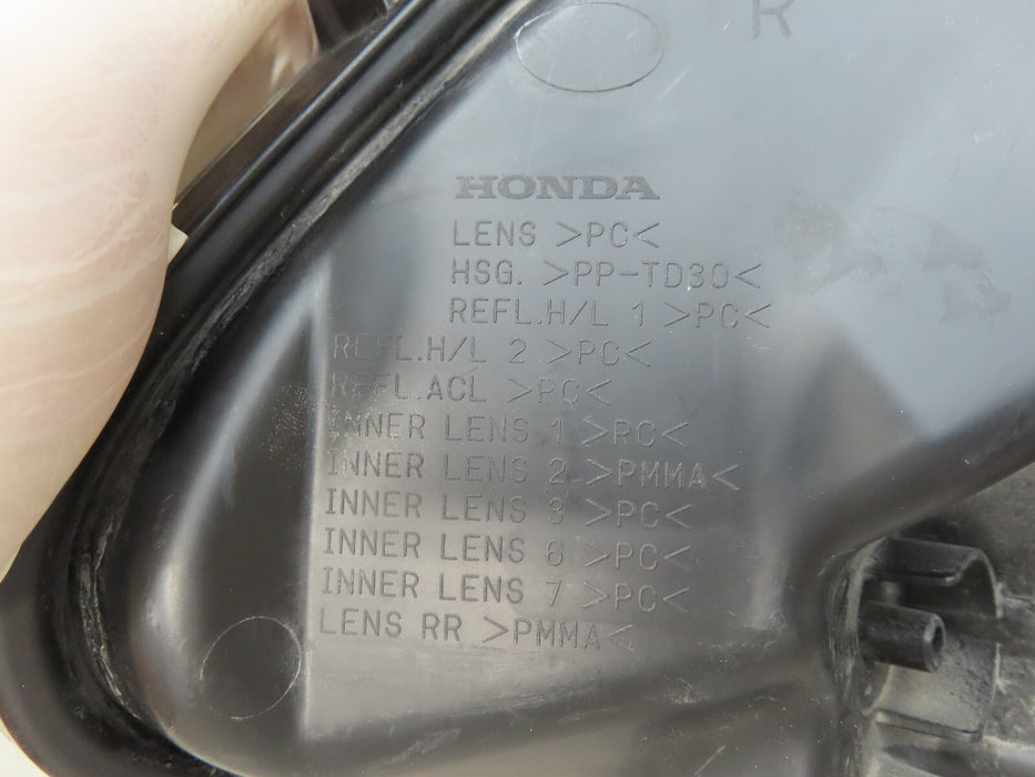 2016-2017 HONDA ACCORD TOURING SEDAN RIGHT PASSENGER HEADLIGHT FULL LED OEM