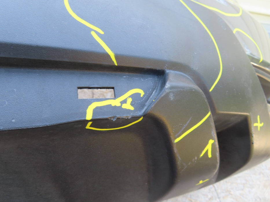 2017-2019 NISSAN ROGUE S SV SL 4DR SUV REAR BUMPER COVER PANEL OEM 85022-6FL0H