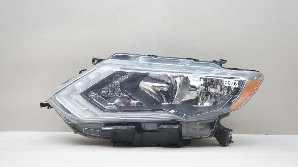 2017-2019 NISSAN ROGUE FRONT LEFT DRIVER SIDE HALOGEN W/ LED HEADLIGHT OEM