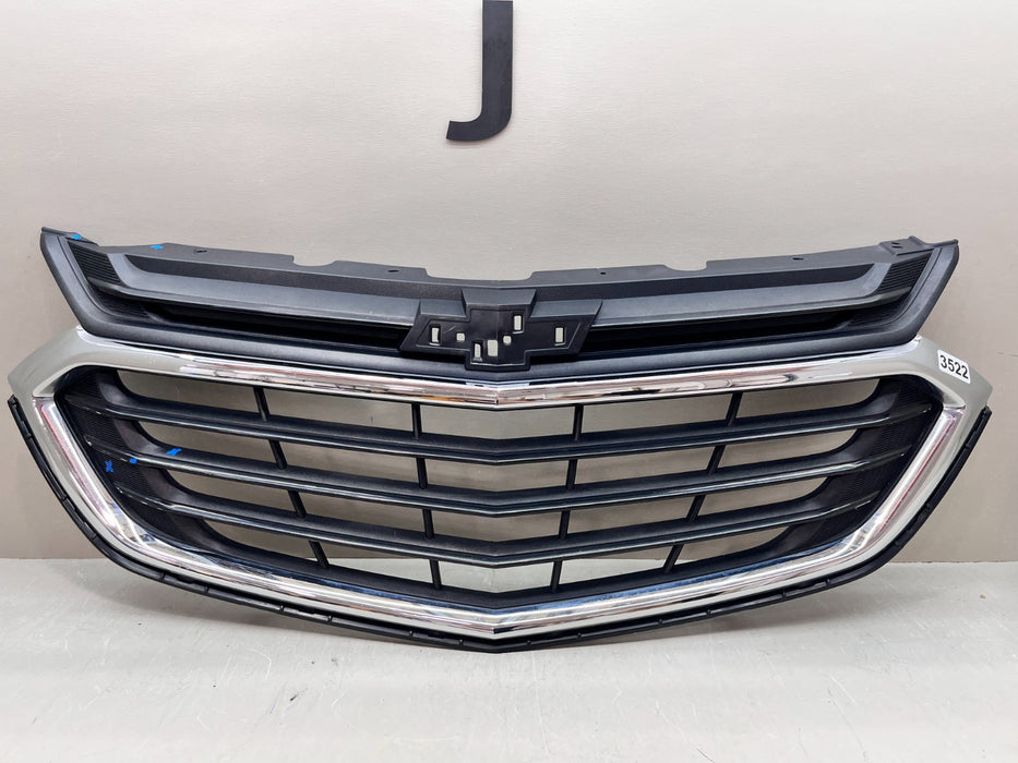 2018-2021 CHEVROLET EQUINOX UPPER FRONT GRILLE GRILL 84150748 OEM