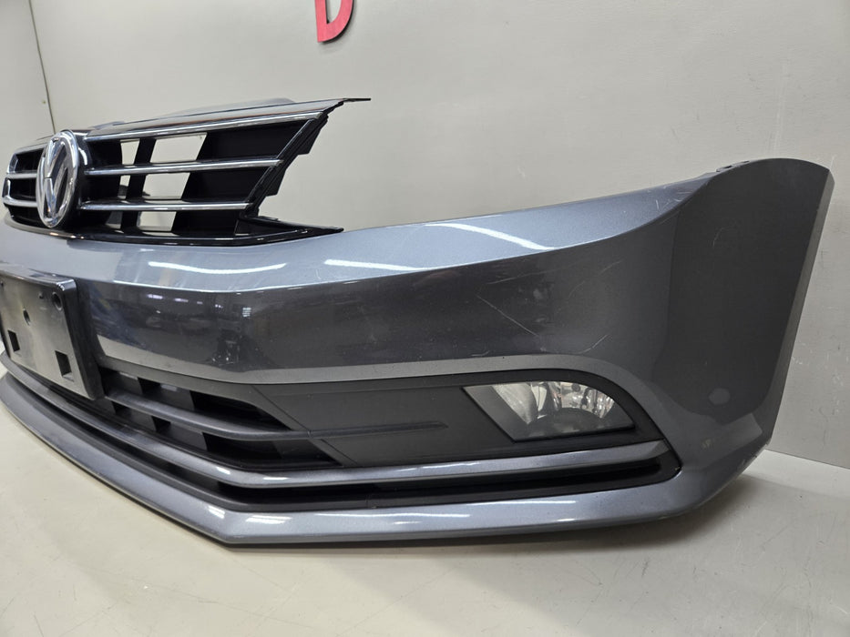 2015 2016 2017 VOLKSWAGEN JETTA FRONT COMPLETE BUMPER COVER OEM