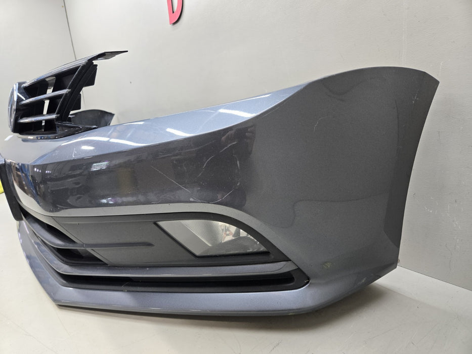 2015 2016 2017 VOLKSWAGEN JETTA FRONT COMPLETE BUMPER COVER OEM