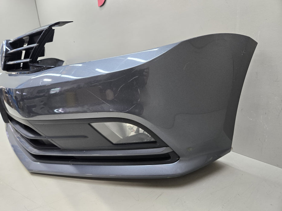 2015 2016 2017 VOLKSWAGEN JETTA FRONT COMPLETE BUMPER COVER OEM