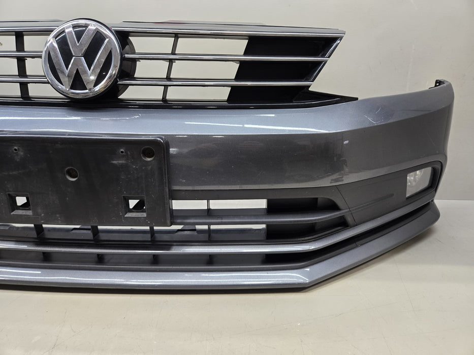 2015 2016 2017 VOLKSWAGEN JETTA FRONT COMPLETE BUMPER COVER OEM
